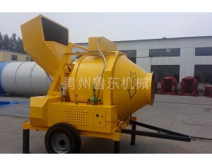 JZR500全柴油機液壓油缸上料攪拌機